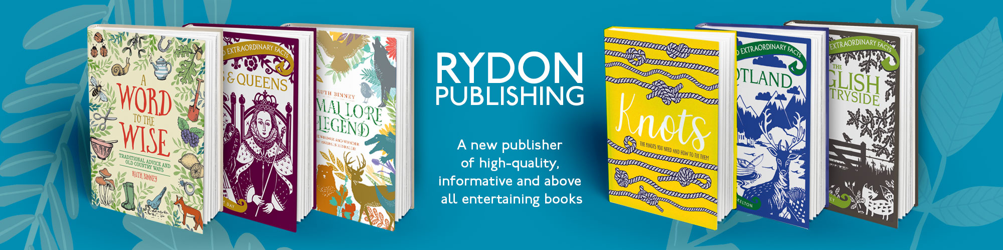 Rydon Publishing — high-quality, informative and entertaining books