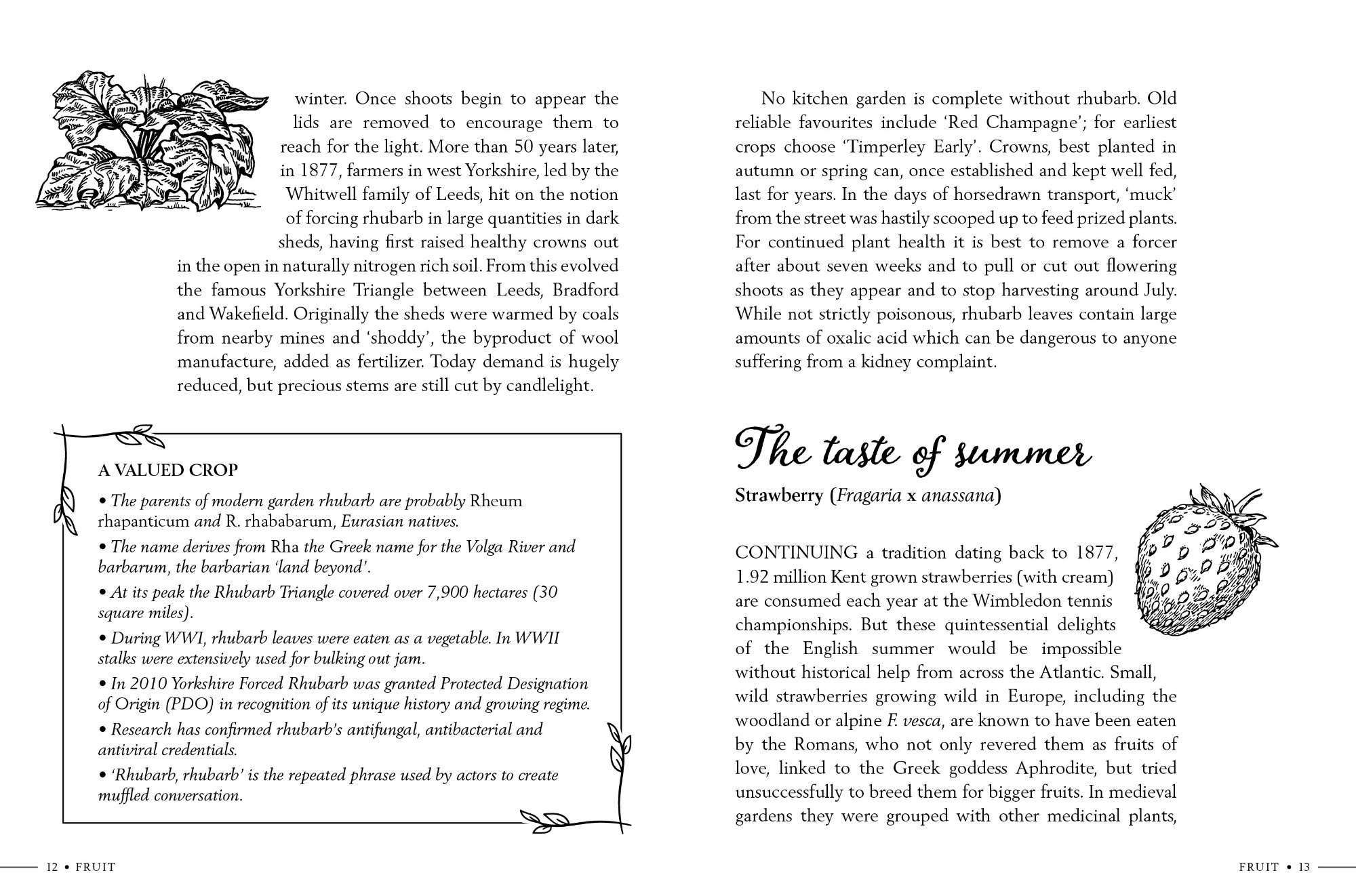 Inside pages from Kitchen Garden Secrets