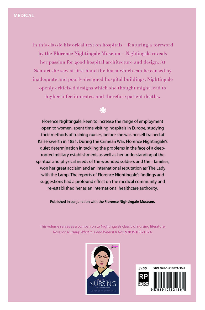 notes on hospitals — back cover